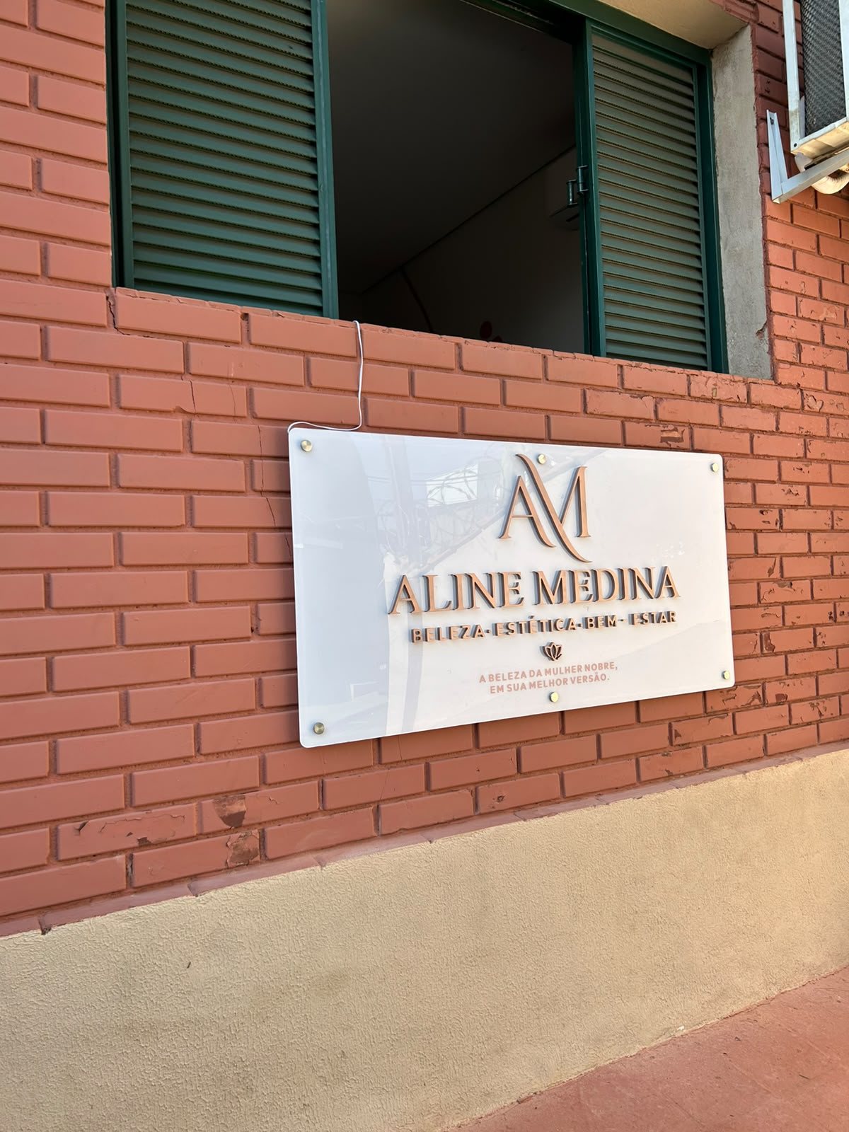 Placa para consultório